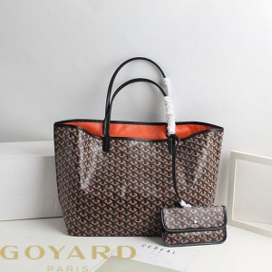 Goyard Goyardine Saint Louis Claire Voie Tote Orange