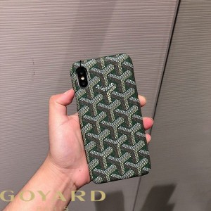 Goyard Goyardine Saint Louis iPhone Case Dark Green