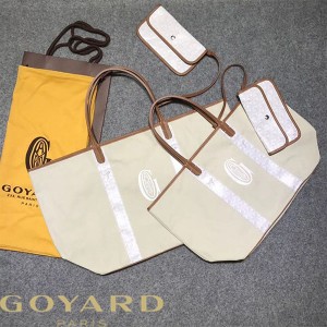 Goyard Anjou Reversible Tote White