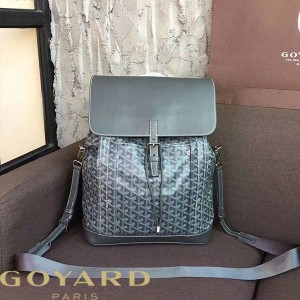 Goyard Goyardine Alpin Backpack Grey