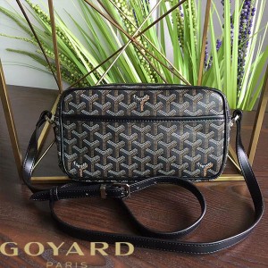 Goyard Goyardine Amacapvert Crossbody Bag Black/Brown