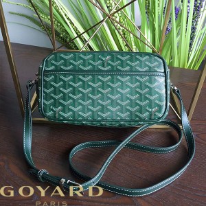 Goyard Goyardine Amacapvert Crossbody Bag Green