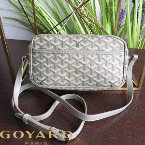 Goyard Goyardine Amacapvert Crossbody Bag Light Grey
