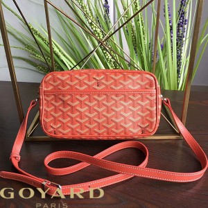 Goyard Goyardine Amacapvert Crossbody Bag Orange