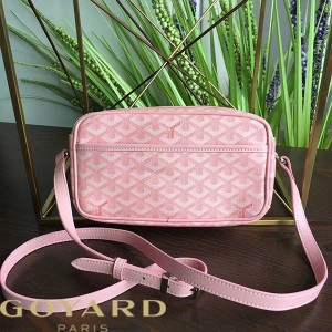 Goyard Goyardine Amacapvert Crossbody Bag Pink