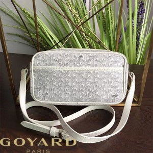 Goyard Goyardine Amacapvert Crossbody Bag White