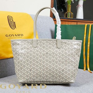 Goyard Goyardine Artois Tote Beige