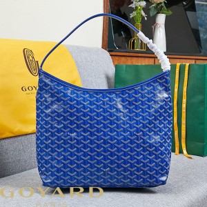 Goyard Goyardine Boheme Hobo Bag Blue