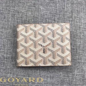 Goyard Goyardine Card Holder Apricot