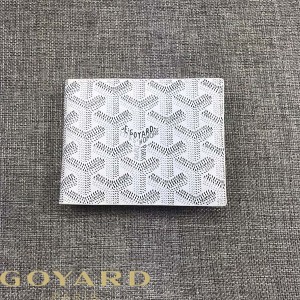 Goyard Goyardine Card Holder White
