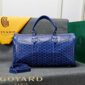 Goyard Goyardine Croisiere Travel Bag Blue