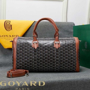 Goyard Goyardine Croisiere Travel Bag Brown