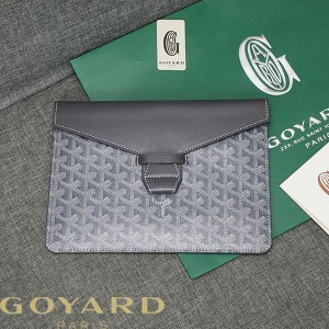 Goyard Goyardine Envelope Clutch Black