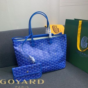 Goyard Goyardine Isabelle Tote Blue