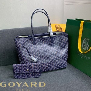Goyard Goyardine Isabelle Tote Navy Blue