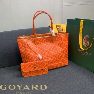 Goyard Goyardine Isabelle Tote Orange