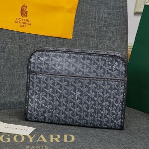 Goyard Goyardine Jouvence Toiletry Pouch Black