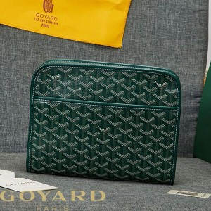 Goyard Goyardine Jouvence Toiletry Pouch Green