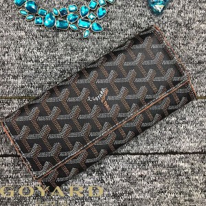 Goyard Goyardine Large Varenne Bifold Wallet Brown