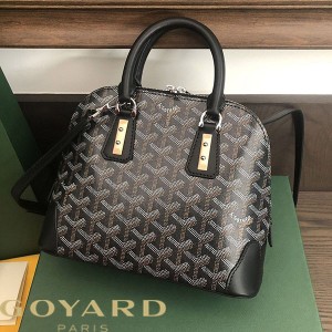 Goyard Goyardine Mini Vendome Bag Black