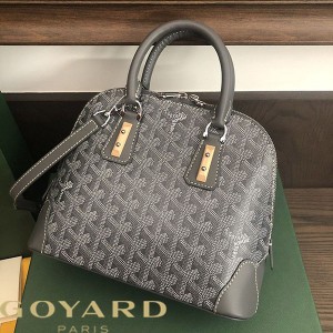 Goyard Goyardine Mini Vendome Bag Grey