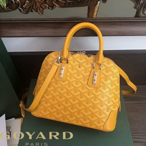 Goyard Goyardine Mini Vendome Bag Yellow