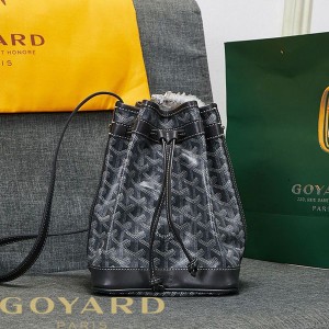 Goyard Goyardine Petit Flot Bucket Bag Black