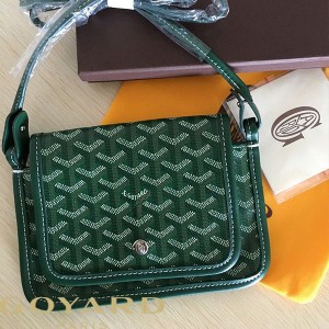 Goyard Goyardine Plumet Crossbody Bag Green