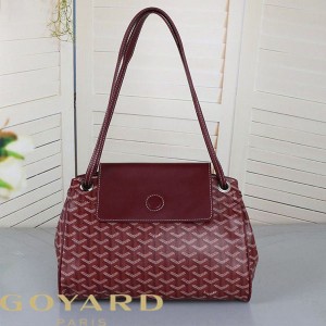 Goyard Goyardine Rouette Bag Burgundy
