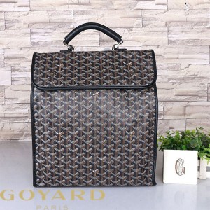 Goyard Goyardine Saint Leger Backpack Black