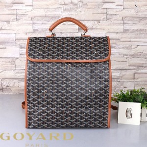 Goyard Goyardine Saint Leger Backpack Brown
