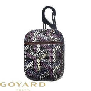 Goyard Goyard Goyardine Saint Louis Airpods Case Black