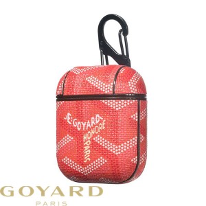 Goyard Goyardine Saint Louis Airpods Case Orange