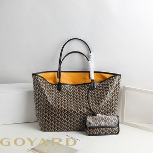 Goyard Goyardine Saint Louis Claire Voie Tote Yellow