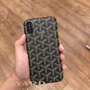 Goyard Goyardine Saint Louis iPhone Case Black