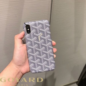 Goyard Goyardine Saint Louis iPhone Case Grey