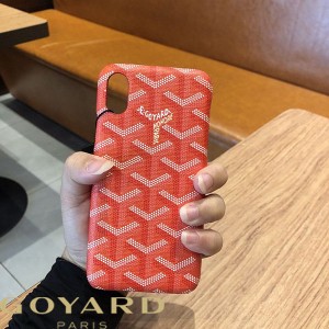 Goyard Goyardine Saint Louis iPhone Case Orange