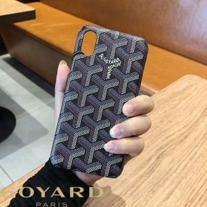 Goyard Goyardine Saint Louis iPhone Case Purple