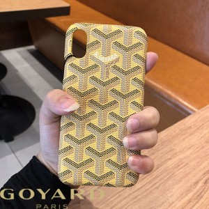 Goyard Goyardine Saint Louis iPhone Case Yellow