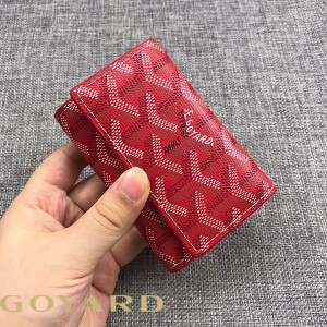 Goyard Goyardine Saint Michel Key Holder Red