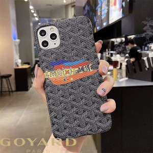 Goyard Goyardine X EMO Graffiti iPhone Case Black