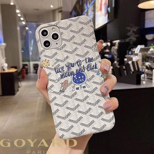 Goyard Goyardine X EMO Graffiti iPhone Case White