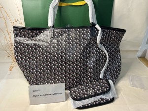 Goyard Goyardine Saint Louis Claire Voie Tote Pink